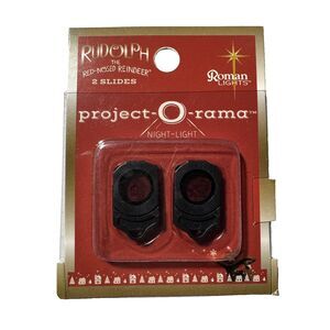 Peanuts Project-O-Rama Night Light, 2 Slides‎ - RUDOLPH the Red-Nose Reindeer